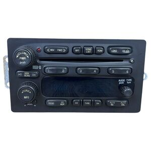 2003 2004 2005 2006 GMC Chevrolet OEM RDS Stereo AMFM Radio CD 6 Disc Changer
